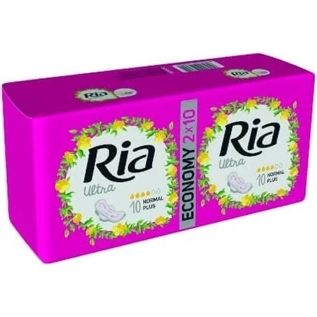 Ria Ultra Silk normal PLUS 1×10 шт, гигиенические салфетки: цены и характеристики