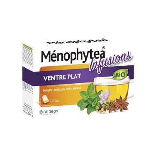 Ménophytea Органічний настій менофіти для плоского живота 20 пакетиків