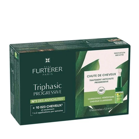 René Furterer Triphasic Progressive средство против выпадения волос 8 флаконов: цены и характеристики