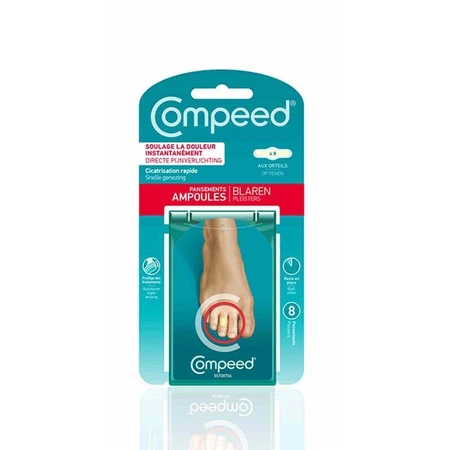 Повязки для мозолей на пальцах ног Compeed X8: цены и характеристики