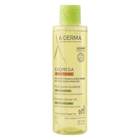 A-Derma Exomega Control Anti-itch emollient cleansing oil 200 ml: цены и характеристики