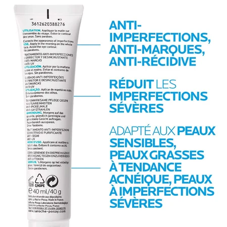 La Roche-Posay Effaclar Anti-Imperfection Treatment 40ml: цены и характеристики