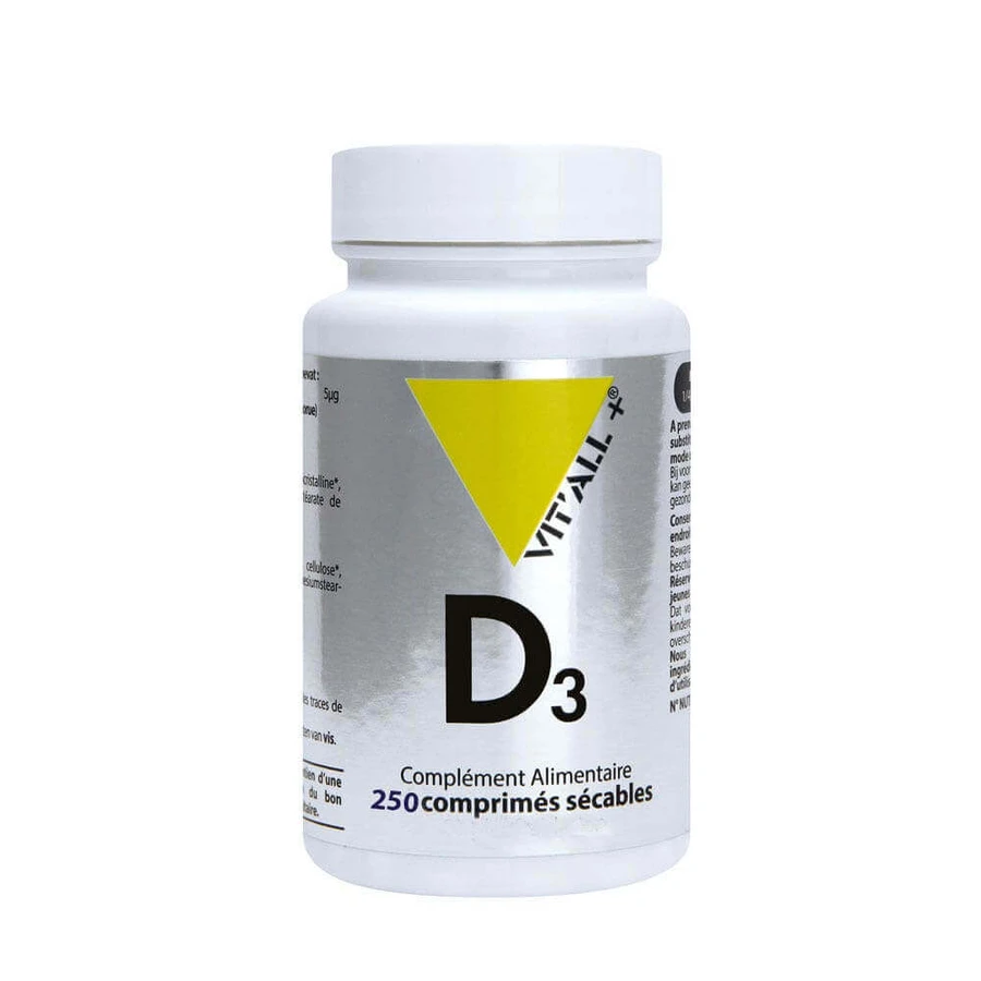 Vit'All+ Витамины D3 20 мкг 250 таблеток: цены и характеристики