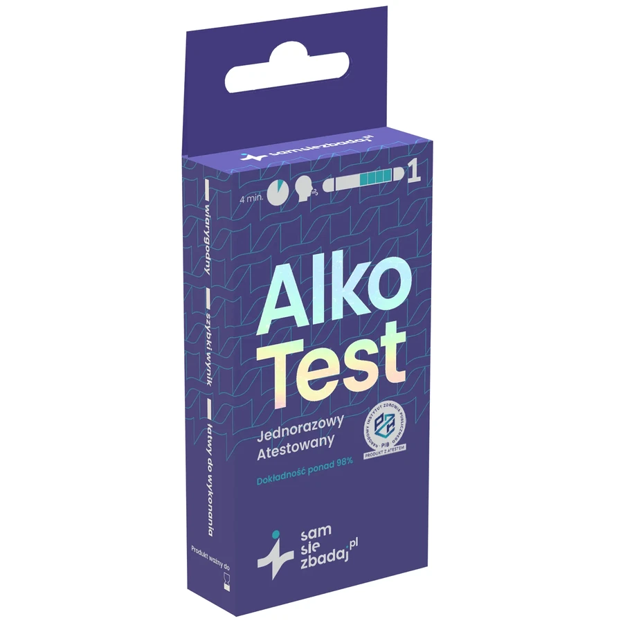 Проверьте себя АлкоТест, одноразовый дыхательный тест на алкоголь, 1 штука: цены и характеристики