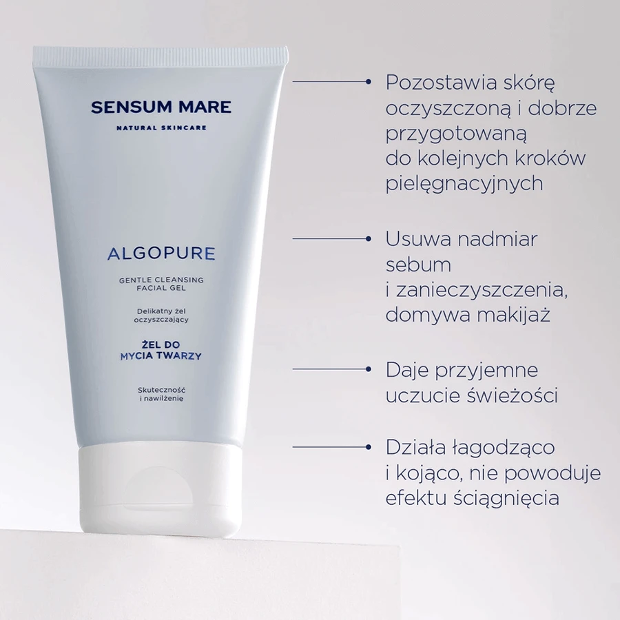 Sensum Mare Algopure, ніжний гель для вмивання обличчя, 150 мл: ціни та характеристики