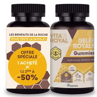 Vitavea Santé Vita'Royal Royal Jelly Immunea Tonus Vitality 2x30 жевательных резинок