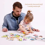 CzuCzu Строительные машины, прогрессивные пазлы для детей, от 2 лет, 33 элемента: цены и характеристики