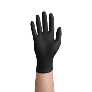EasyCare Nitrile, нитриловые перчатки, нестерильные, неопудренные, черные, размер XL, 100 штук
