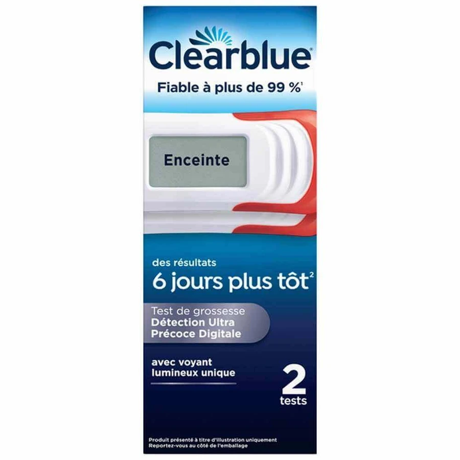 Тест на беременность Clearblue Ultra x2: цены и характеристики
