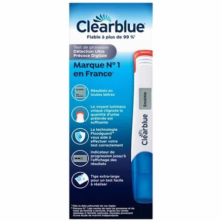 Тест на беременность Clearblue Ultra x2: цены и характеристики