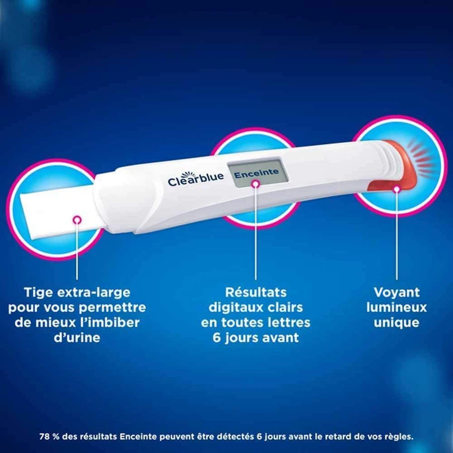 Тест на беременность Clearblue Ultra x2: цены и характеристики