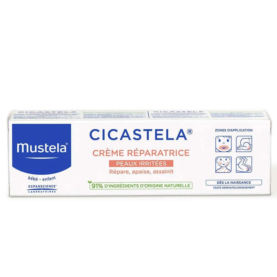 Mustela Cicastela Восстанавливающий крем для раздраженной кожи 40 мл: цены и характеристики
