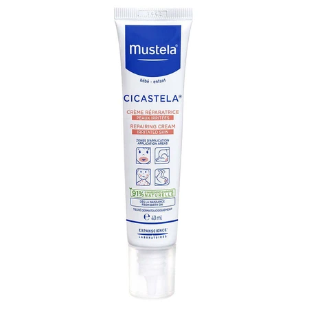 Mustela Cicastela Восстанавливающий крем для раздраженной кожи 40 мл: цены и характеристики