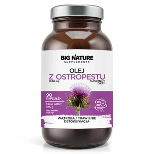Масло расторопши Big Nature, 90 капсул