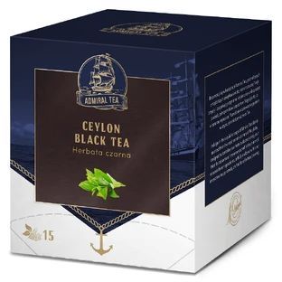 Admiral Tea Ceylon, чорний експрес-чай, 2 г х 15 пакетиків