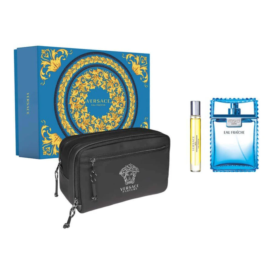 Versace Man Eau Fraiche Apă de toaletă, 100 мл + Apă de toaletă, 10 мл + Geantă cosmetică: цены и характеристики