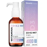 Краплі BioceriQ Вітамін D3+K2 MK7, 30 мл