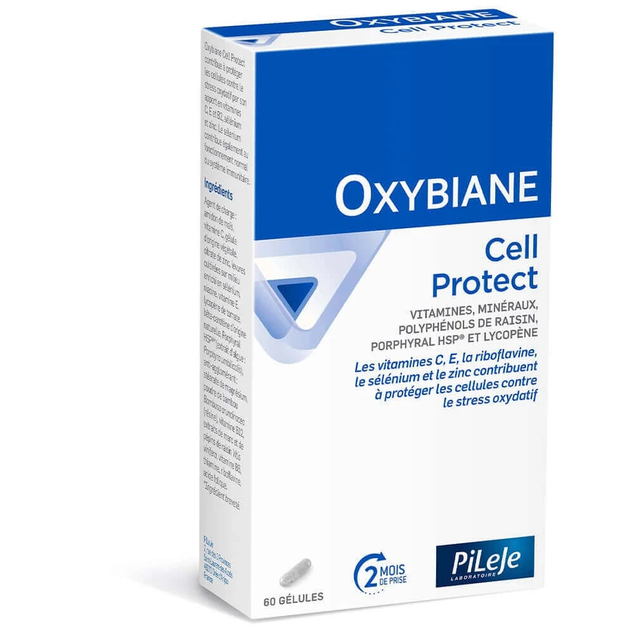 Pileje Oxybiane Oxybiane Cell Protect 60 капсул 60 гелів: ціни та характеристики