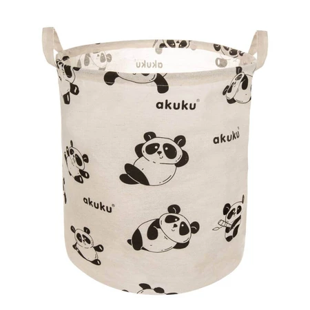 Ackuku, складная корзина для игрушек, панда, 1 шт.: цены и характеристики
