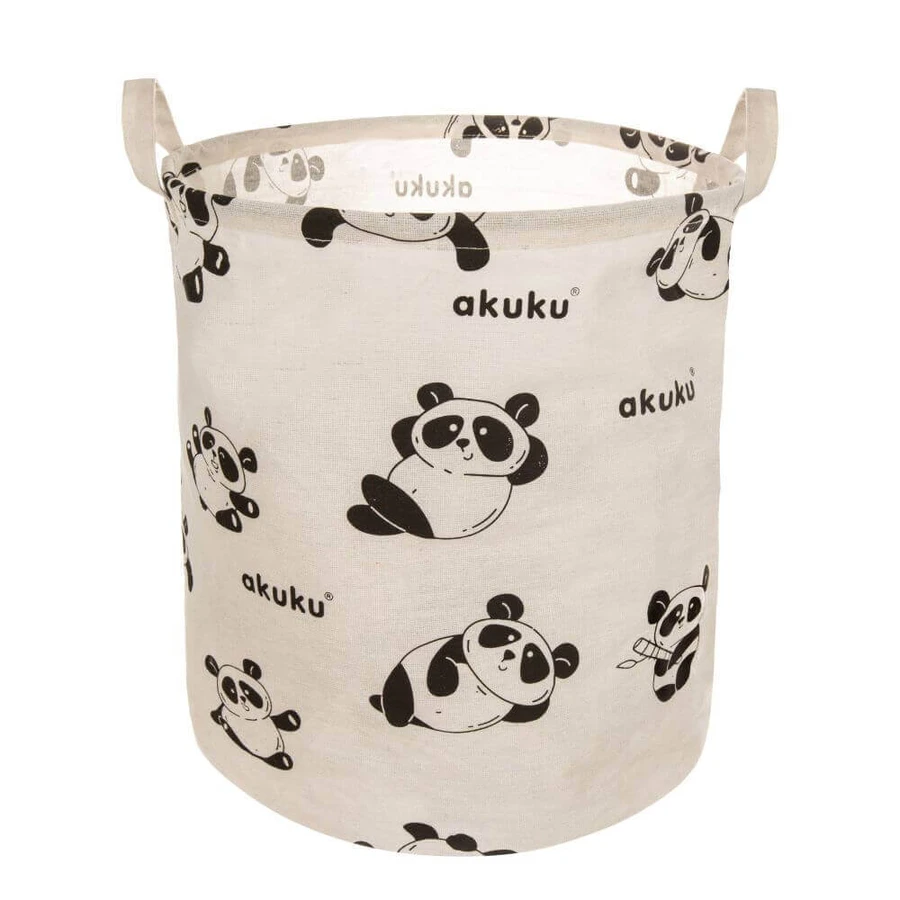Ackuku, складная корзина для игрушек, панда, 1 шт.: цены и характеристики