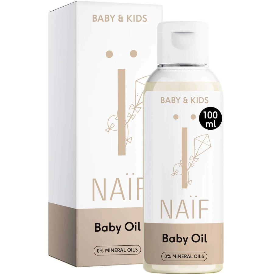 Naif Baby & Kids Care, заспокійлива олія для тіла, від народження, 100 мл: ціни та характеристики