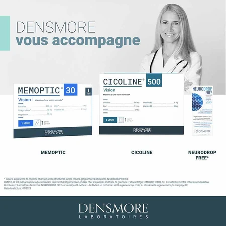 Densmore CICOLINE 500 Maintien de la Vision 30 ПАКЕТІВ: ціни та характеристики