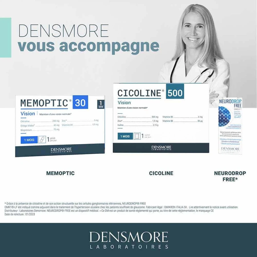 Densmore CICOLINE 500 Maintien de la Vision 30 ПАКЕТІВ: ціни та характеристики