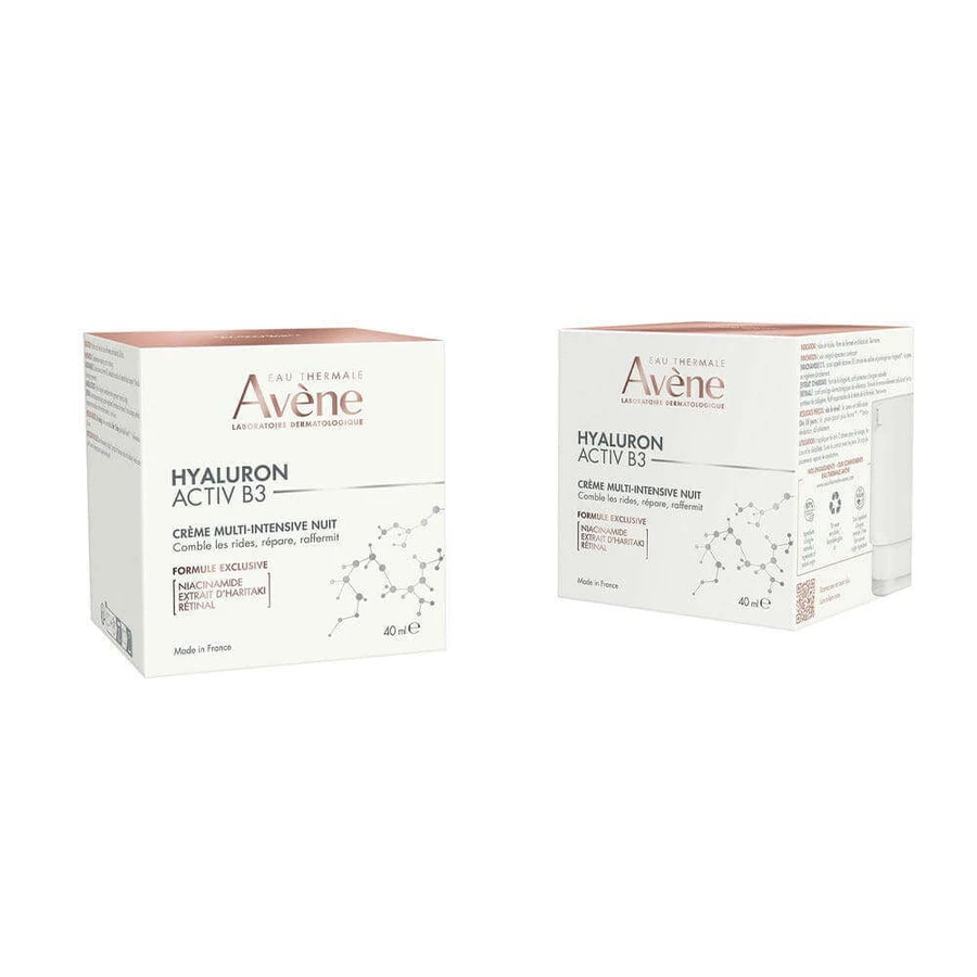 Avène Hyaluron Activ B3 Мультиинтенсивный реструктурирующий ночной крем 40 мл: цены и характеристики