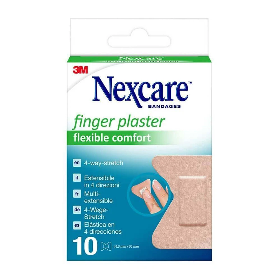 Nexcare Многорастягивающиеся повязки Пальцевые пластыри Flexibles X10: цены и характеристики