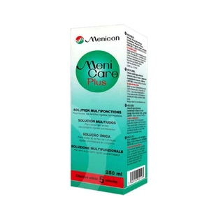 Menicon Menicare Plus Многофункциональный раствор для жестких проницаемых линз 250 мл