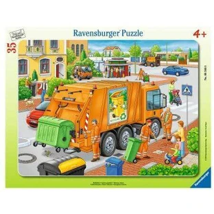 Пазл "Сборщик мусора", 35 деталей, Ravensburger