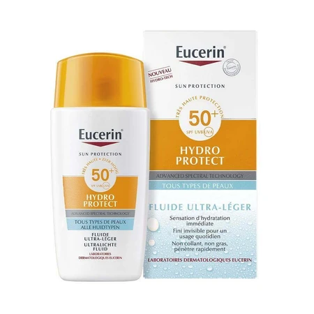 Eucerin Захист від сонця Гідрозахисний ультралегкий флюїд 50мл: ціни та характеристики