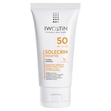 Iwostin Solecrin Sensitive, заспокійлива захисна емульсія SPF 50, чутлива шкіра, 100 мл + надувна пляжна подушка безкоштовно
