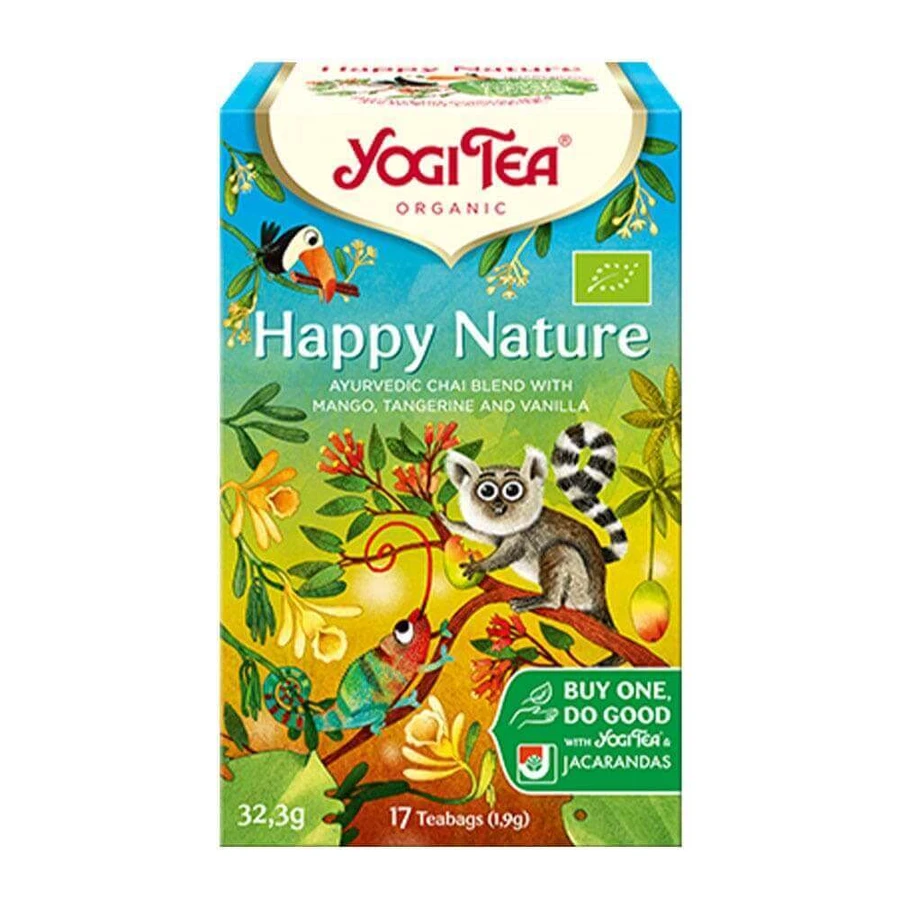 Yogi Tea Happy Nature 17 пакетиков: цены и характеристики