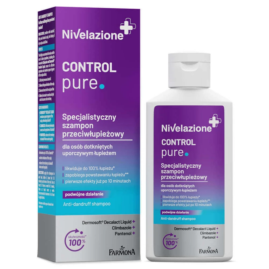 Farmona Nivelazione Control Pure, специализированный шампунь против перхоти, 100 мл: цены и характеристики