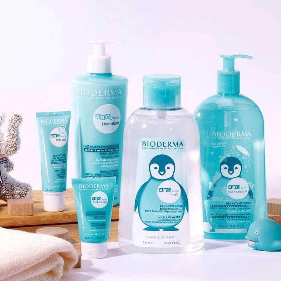 Біодерма Abcderm Міцелярний розчин H2o для немовлят та дітей 1л: ціни та характеристики