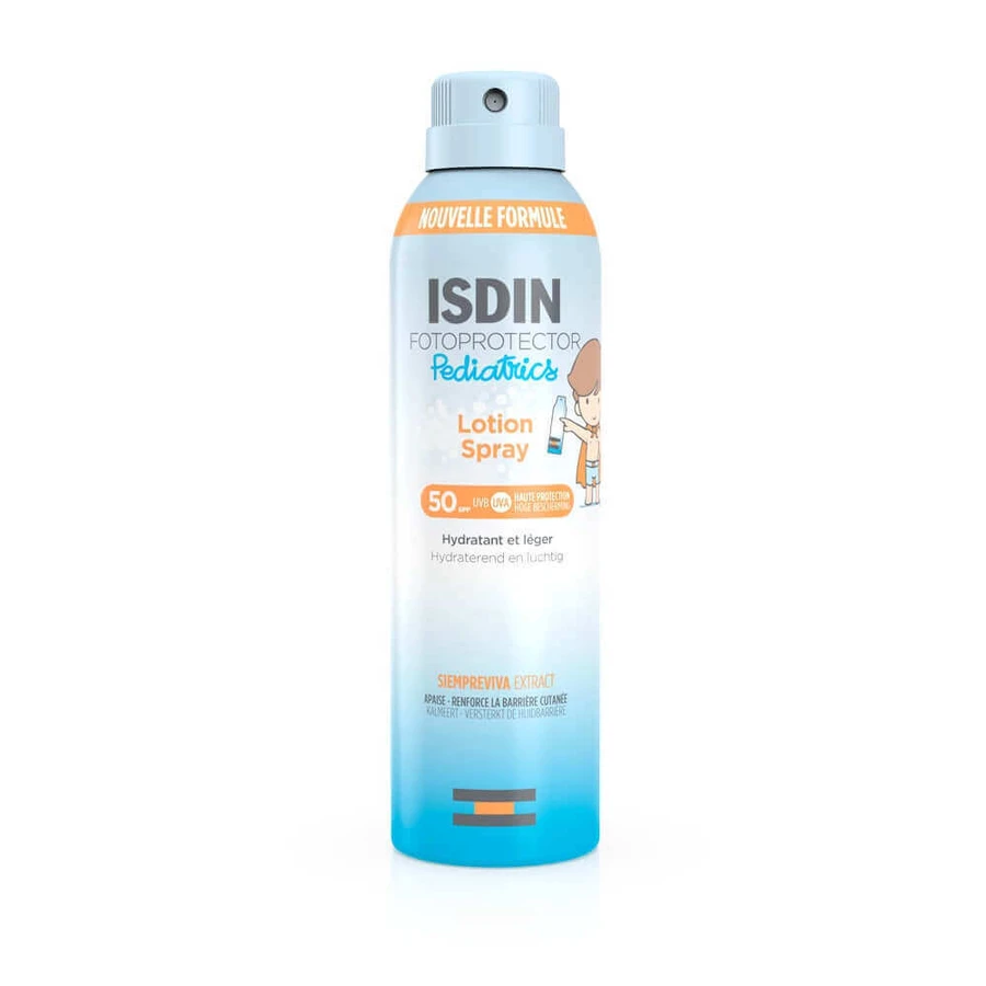 Лосьйон-спрей для тіла Isdin Фотозахисний лосьйон SPF50 Фотозахисний педіатрія 250мл: ціни та характеристики