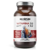 Big Nature Вітамін D3+K2, 60 капсул