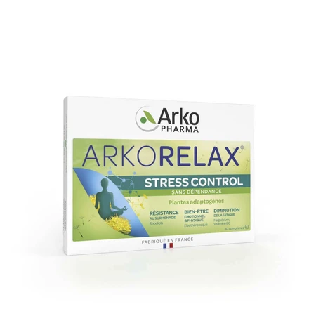 Arkopharma Arkorelax Stress Control Магний, витамин B6 30 таблеток: цены и характеристики