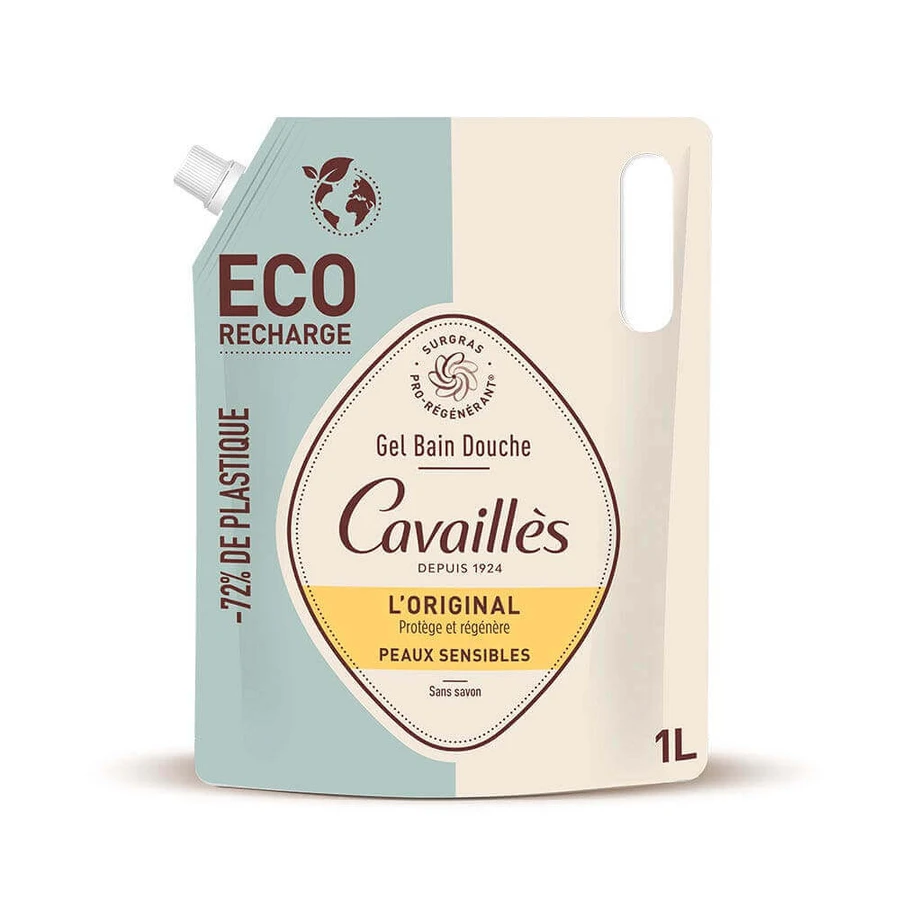 Cavaillès Eco Refill Bath Gel L'Original Sensitive Skin 1L: цены и характеристики