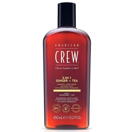 American Crew Шампунь 3 в 1 Имбирь и чай 450 мл: цены и характеристики