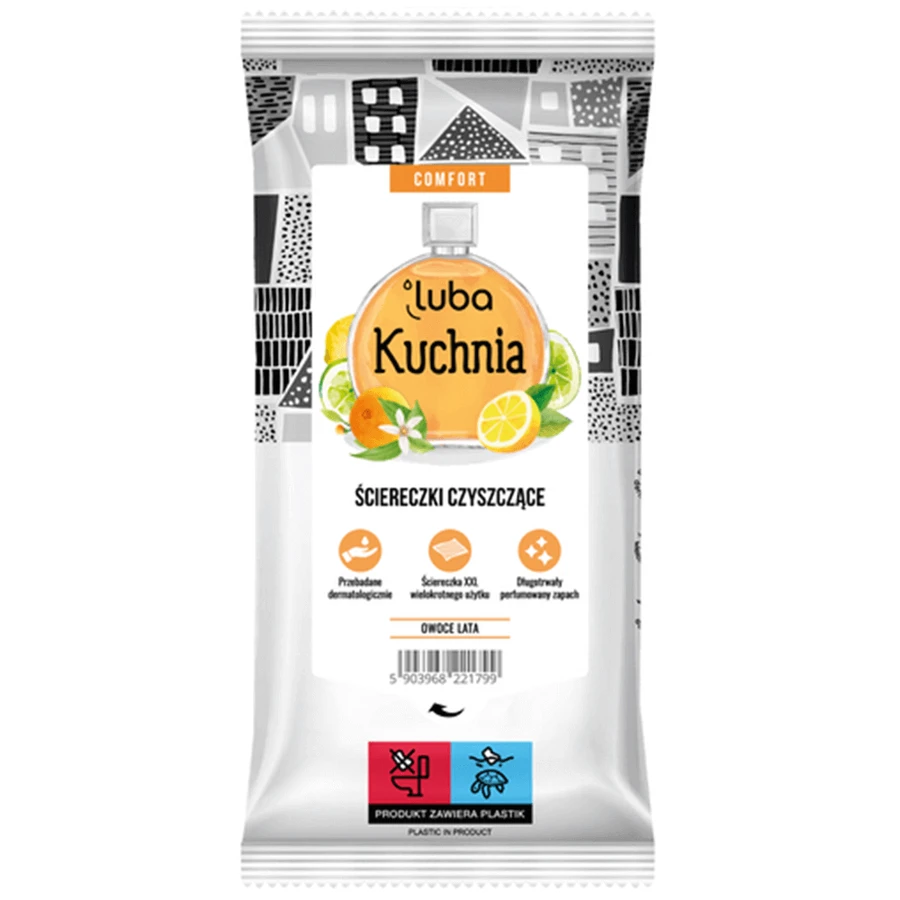 Luba Comfort, серветки для кухні, ароматизовані, 32 шт.: ціни та характеристики