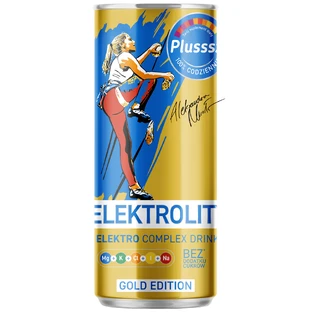 Plusssz Electrolytes Electro Complex Drink Gold Edition, со вкусом манго и лимона, 250 мл