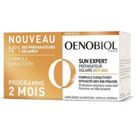 Oenobiol Sun Expert Anti-Ageing Solar Heat Pump 2x30 капсул: цены и характеристики