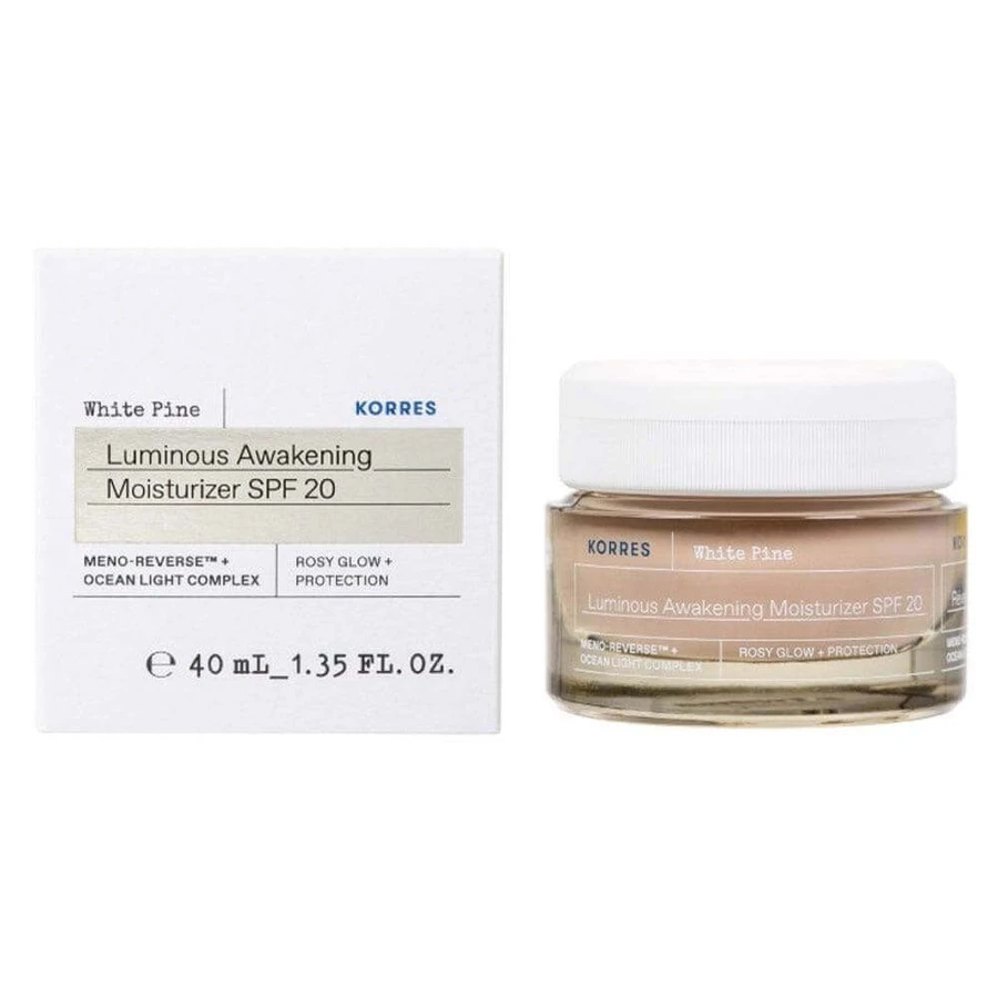 Korres White Pine - MenoReverse Luminous Awakening Cream SPF20 40 мл: ціни та характеристики