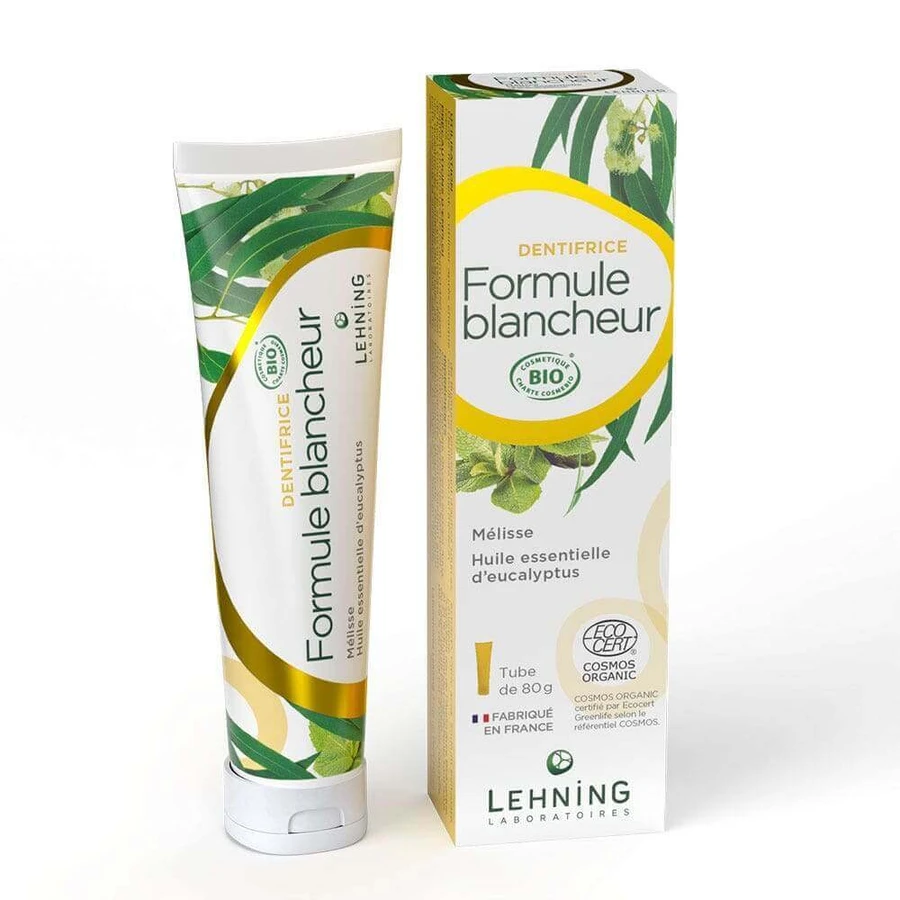 Органическая зубная паста Lehning Whitening 80 г: цены и характеристики