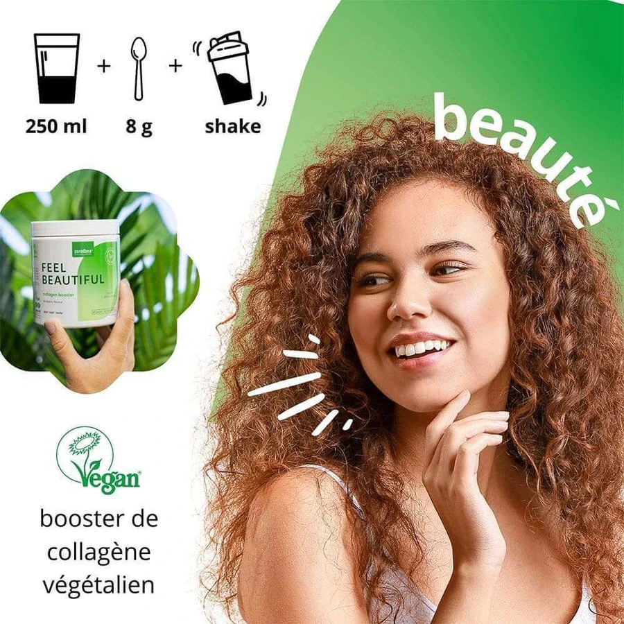 Веганська пудра для краси Purasana Collagen Complexe Відчуй себе красивою зі смаком чорниці 240г: ціни та характеристики