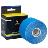 YellowSport YellowTape, лента для кинезиотейпирования, синяя, 5 см x 5 м