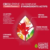 Sante Verte Circulymphe Венозное кровообращение 60 таблеток