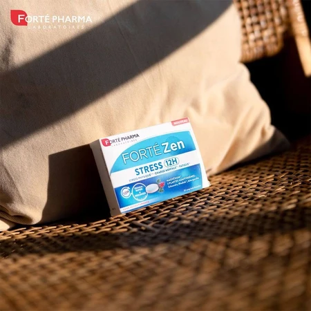 Forté Pharma Forté Zen Stress 12h з вітаміном B6 та магнієм 20 двошарових таблеток: ціни та характеристики